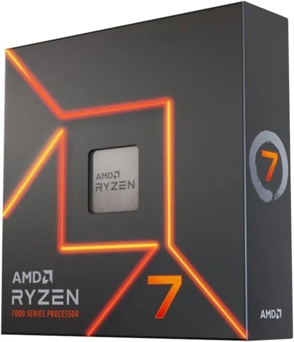 88-1.jpg AMD – Ryzen 7 7700X 8-core – 16-Thread 4.5GHz (5.4 GHz Max Boost) Socket AM5 Desktop Processor – Silver - Image 1