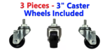 Stand, Store or Roll Ride-Up 3-Rail Motorcycle Trailer - Image 2