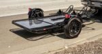 Stand, Store or Roll Ride-Up 3-Rail Motorcycle Trailer - Image 11